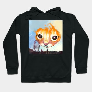 Sky cat is in the Sky Hoodie